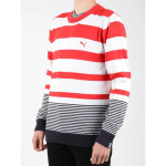 Puma Pruhovaný sveter s plachtou 554124-01 XL