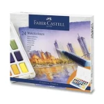 Faber-Castell Akvarelové farby s paletkou / 24ks (169724)