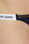 Dámske tangá HIGH LEG THONG UW0UW05160 C1G tm. modrá - Tommy Hilfiger M