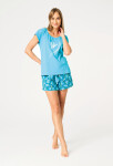 Pyžamo Kľúč LNS 832 A26 kr/r S-XL tyrkysová L