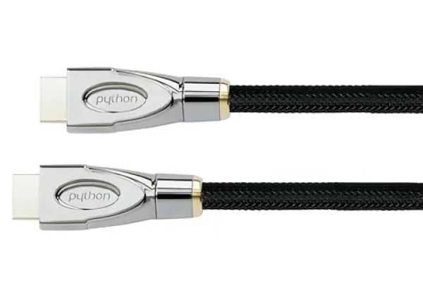 Python HDMI 2.1 kábel 8K UHD-2 1,5 m čierny / Kábel HDMI / nylonový oplet (GC-M0253)