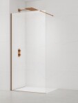 Sprchová zástena SAT Walk-in 120 cm brúsený rose gold SATBWI120PRRG SATBWI120PRRG