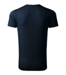 Exkluzívne pánske tričko navy blue M