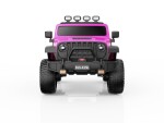 Mamido Mamido Elektrické autíčko Buggy BIG FOOT 4x4 ružové 24V | 800W | 60 kg | EVA | LED | 2,4 Ghz | ECO koža