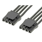 Molex zásuvkové púzdro na kábel Počet pólov 4 2160101042 1 ks Bulk; 2160101042