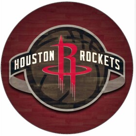 Jedlý papier Houston Rockets logo 19,5 cm - Pictu Hap - Pictu Hap