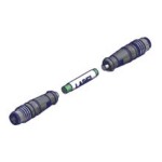 Molex upravený zástrčkový konektor pre senzory - aktory, 1200490457, 1 ks; 1200490457