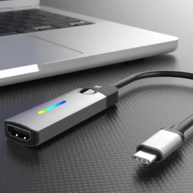 J5Create USB-C na HDMI 2.1 čierna / Adaptér / 8K / 144Hz / 0,1 m (JCA157-N)