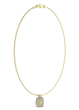 Guess Moderný pozlátený náhrdelník Lion King JUMN05001JWYGT/U