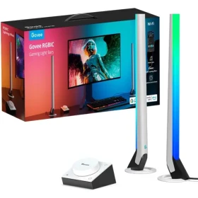 Govee herné LED lišty biela 2ks / Bluetooth / WiFi / RGBIC (H6047)