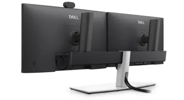 DELL MDS26 čierna / Stojan pre dva monitory / VESA 100×100 / 19 "-27" / náklon -5 ° +21 ° / otočenie -90 ° +90 ° (482-BBFS)