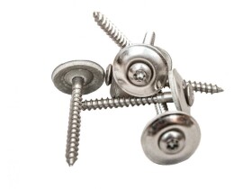Nerezová skrutka V2A, 4,5 x 80 mm – 20 ks (stříbrná)