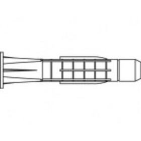 TOOLCRAFT hmoždinka 72 mm TO-5455128 25 ks; TO-5455128