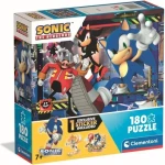 Clementoni 29797 Puzzle Ježko Sonic v akcii 180 dielikov