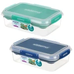 Sistema To Go STAX Delený vodotesný box na jedlo 2.2 l zelená-modrá (9414202217011)
