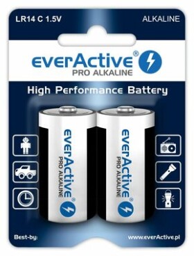 EverActive Pro Alkalické batérie C (LR14) 2ks (EVLR14-PRO)