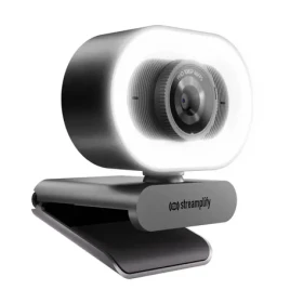Streamplify Cam PLUS čierna / Webkamera / Full-HD / Auto-Focus / mikrofón / kruhové svetlo (SPCW-CLFH221.11)