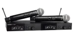 Shure SLXD24DE/SM58-G59 / Bezdrôtový mikrofónny systém / 2 kanály / UHF / 470-514 MHz / dynamický (SLXD24DE/SM58-G59)