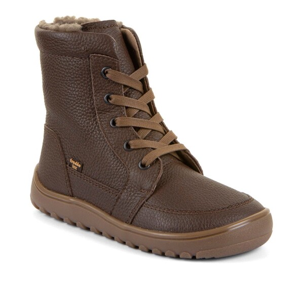 Detské zimné barefoot topánky UP TEX CORE Brown Froddo G3160260-1 - 37