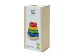 PlanToys PlanToys Stohovanie - zvlnené krúžky