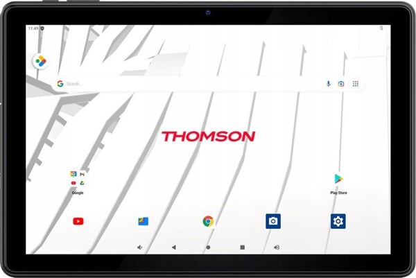 Thomson THOMSON TEO10 LTE, 10.1-inch (1920x1200) FHD IPS display, Quad Qore MTK8766, 4 GB RAM, 128 GB ROM, 1xNanoSim, 1xMicroSD, 1xUSB3.0TypeC, 2.0MP front camera, 5.0MP rear camera, WiFi AC, 4G LTE, BT 5.0, 6000mAh 3.7V battery, Plastic/Black, Andro...