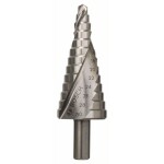 Bosch Accessories 2608597520 HSS stupňovitý vrták, délka 93.5 mm, kužeľový záhlbník, 1 ks; 2608597520