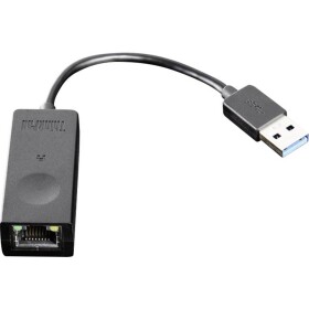 Lenovo ThinkPad USB 3.0 Ethernet adapter sieťový adaptér 1000 MBit/s USB 3.0, LAN (10/100/1000 Mbit / s); 4X90S91830 - Lenovo 4X90S91830