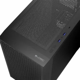 Logic Dart Pro Mini čierna / Skriňa / Mini Tower / micro ATX / USB-C 3.2 Gen 2 / 2x USB 3.0 (AM-DART-PRO-0000-10)