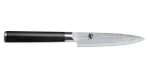 KAI Shun Classic DM-0716 / Kuchynský nôž / Čepeľ 10 cm / Oceľ VG-MAX / 32 vrstiev damašku / Pakkawood (DM-0716)