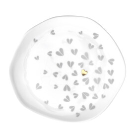 Räder Porcelánový tanierik Hearts 14 cm