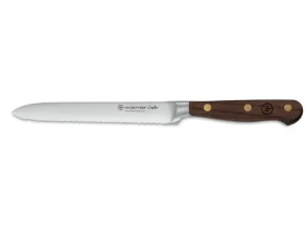 Wüsthof Crafter / Plátkovací nôž / Čepeľ 14 cm / Oceľ s vysokým obsahom uhlíka / Rukoväť z dubového dreva (1010801614)