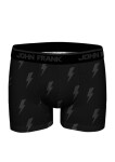 Pánske boxerky John Frank JFBJACQ11 XXL černá