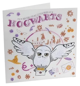 Crystal Art pohľadnice Hedviga