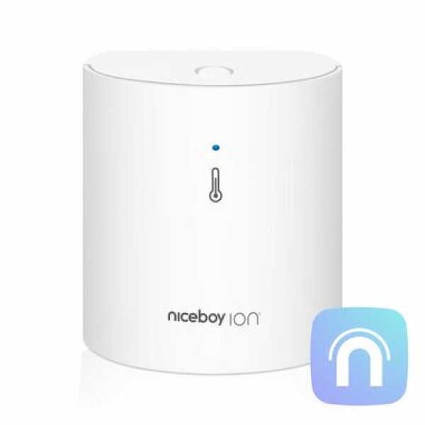 Niceboy ION ORBIS Meteo Sensor biela / Senzor teploty a vhkosti / ZigBee / Bluetooth / MESH (8594182426205)