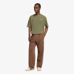 Tričko adidas Trefoil Essentials Washed Loose Dropped Shoulder T-Shirt Olive Strata XXL