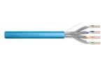 Digitus CAT 6A U/FTP modrá / Inštalačný kábel / drôt AWG 23/1 / LSOH / Dca / 100 m (DK-1624-A-VH-1)