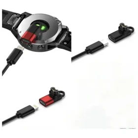 Beline adaptér Lightning pre nabíjanie hodiniek Garmin červený / Adaptér / nabíjací (Beli03743)