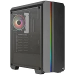 AeroCool Genesis ARGB čierna / ATX / 2x USB-A 3.0 / 2x USB-A 2.0 / 1x 120mm / bez zdroja / priehľadná bočnica (ACCM-PV40112.11)
