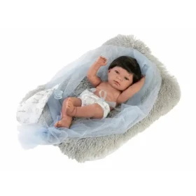 Llorens 73803 NEW BORN CHLAPČEK - realistická bábika bábätko s celovinylovým telom - 40 cm