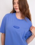 Patagonia W's '95 Oval Logo Oversized T-Shirt Diver Blue M