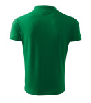 Pánska polokošeľa Pique stredne zelená 2XL