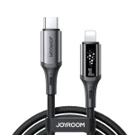 Joyroom S-A60 StarTalk Nabíjací kábel USB-C (M) - Lightning (M) 30W 1.2m čierna (6956116762346)