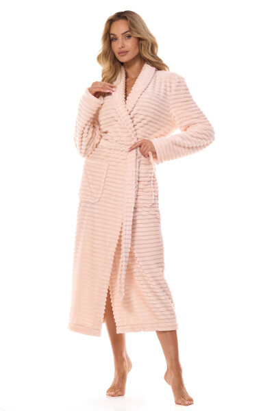 Dlhý župan Ritta 2415 Apricot - L&L XL