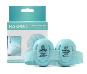 Haspro Hearing Protection BABY slúchadlá na uši, 0m+, mint (HSBE05M)