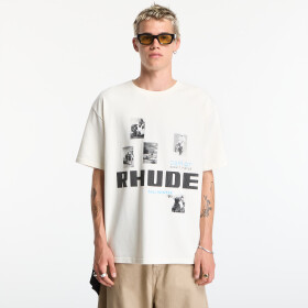 Tričko Rhude Winter 91 Rallye Tee Vintage White/ Black/ Blue L