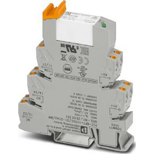 Phoenix Contact PLC-RPT-110UC/21-21AU/RW reléový modul, 110 V/DC, 50 mA, 2 prepínacie, 1 ks; 2900351