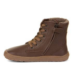 Detská zimná barefoot obuv TEX LACES Brown, Froddo, G3160236-1, hnedá - 41