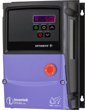 Vagnerpool OPTIDRIVE E3 frekvenčný menič - 0,75 kW; 4,3 A; 1 x 230 V; IP66