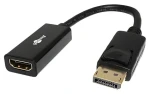 Goobay DisplayPort - HDMI adaptér čierna / Adaptérový kábel / 8K / 60 Hz / 10 cm (75270)