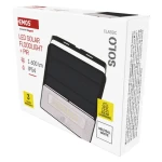 Emos SOLO ZG122S čierna / LED reflektor / solárne / 1600 lm / IP54 / PIR senzor / 4000K (1552122000)